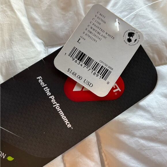 NWT Free People Movement In A Bubble Puffer Vest Painted White - Picture 7 of 11